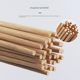 Disposable chopsticks convenient restaurant special bowls and chopsticks for home use commercial sanitary fast food carbonized bamboo wholesale paintless twins