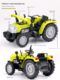 Tractor children's toys little boy alloy simulation model farm harvester transportation engineering vehicle car decoration