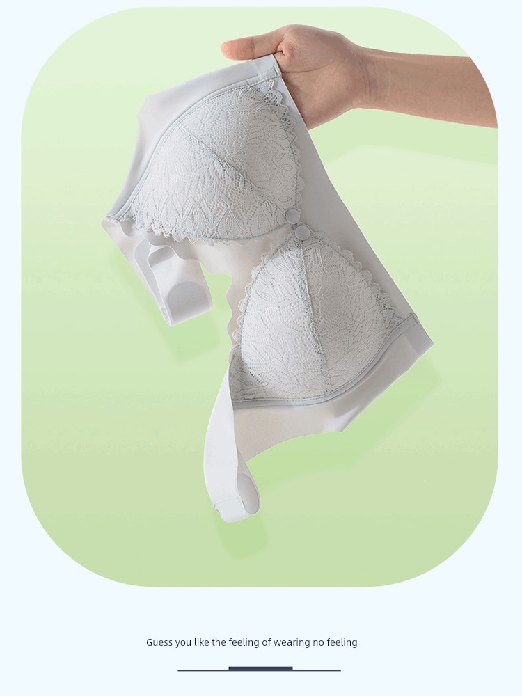 Vest Breastfeeding Intimates Push up and Anti-Sagging Breast Milk Period Maternity Bra Postpartum Feeding Front Buckle Thin Bra — 2