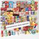 Luminous bottle DIY Internet celebrity Douyin miniature objects beverage wine bottle food play blind bag accessories accessories materials