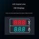AC voltage and ammeter digital display dual display high-precision digital meter head AC500V 100A/50A with transformer