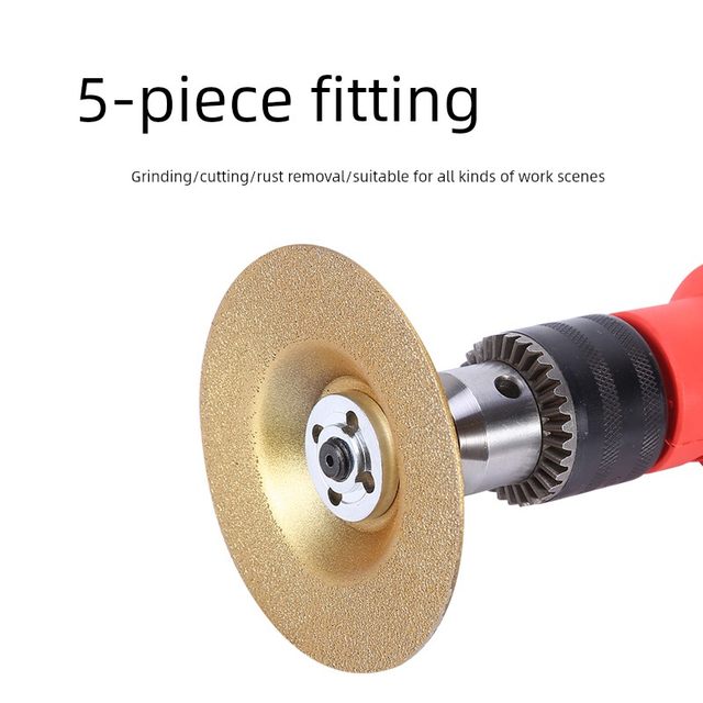 Hand drill transformation angle grinder Electric drill conversion connecting rod change cutting polishing accessories universal saw blade set