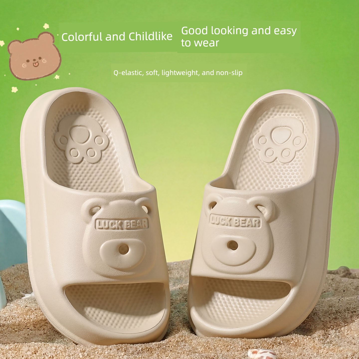 2026 New Model Children's Slippers for Girls, Summer Indoor Home Bathroom Non-Slip Eva Soft-Soled Sandals for Boys — 3