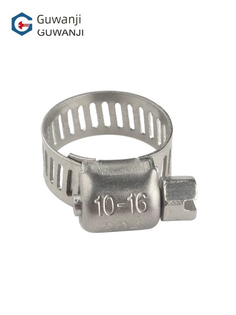 304 stainless steel throat hose clamp, strong water pipe clamp fixing ring clamp pipe clamp fast loading gas pipe clamp buckle
