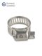 304 stainless steel throat hose clamp, strong water pipe clamp fixing ring clamp pipe clamp fast loading gas pipe clamp buckle