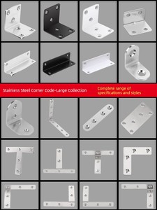 90-Degree Right Angle Iron Connector Angle Bracket for Reinforcing Loose Wooden Chairs, Stools, and Table Legs; Anti-Wob