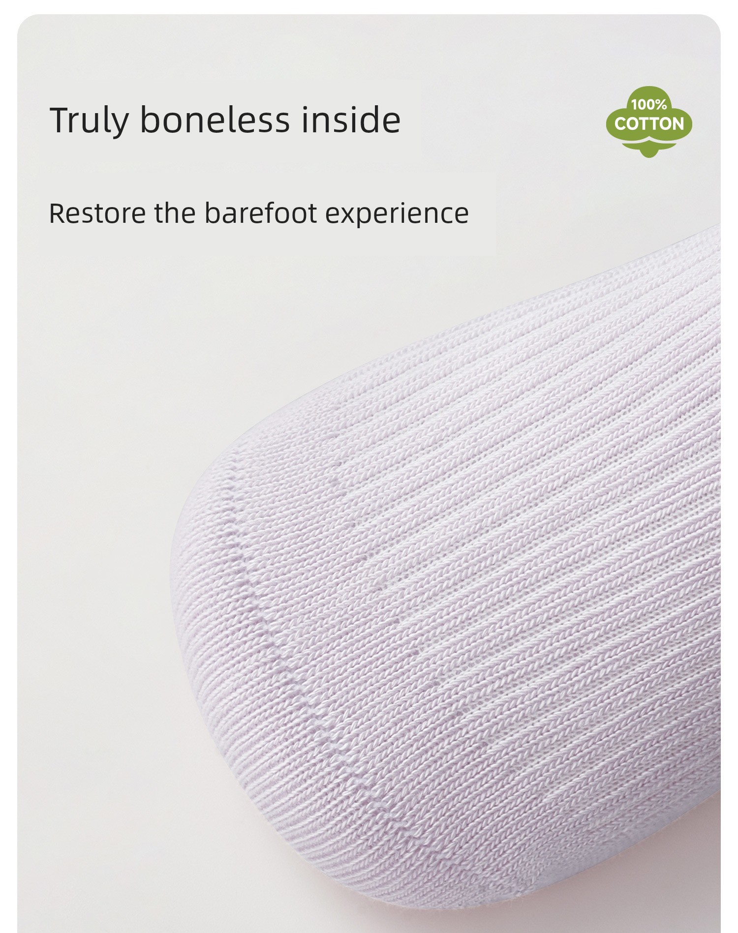 Baby Long Socks for Spring and Autumn, Pure Cotton, for Newborns, Winter, Unisex, 0 to 3 Months Old, Over-The-Knee, Non-Binding on the Legs — 12