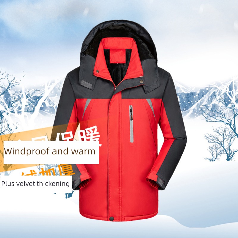 Plush thickening Icehouse waterproof winter outdoors pizex