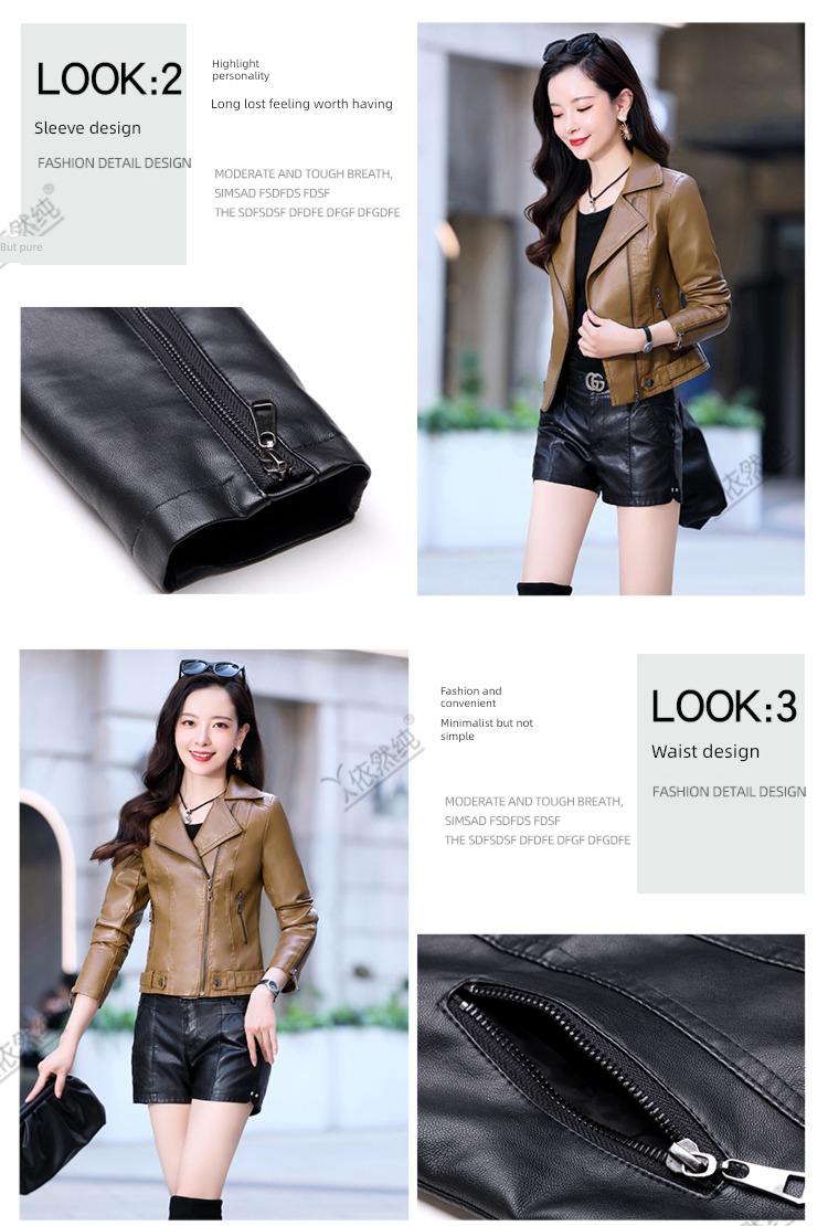 still Pure skin Women's wear spring and autumn Self-cultivation have cash less than that is registered in the accounts Jacket