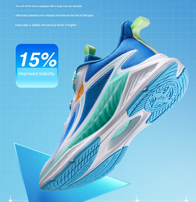 Wind Permeability 6 | 361 Kidsren's Shoes, Kidsren's Sports Shoes, Boys' Running Shoes, Summer New Mesh Breathable Mesh Shoes, Boys' Shoes — 14
