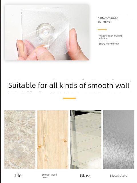 No hole-free water pipe fixing and snapping wall fixing washing machine drain pipe gas pipe air conditioning pipe clamp