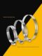 Stainless steel pipe clamp throat clamp aluminum foil air pipe pipe clamp throat clamp hinge hose clamp fastener accessories