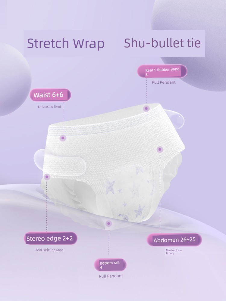 Kaili Menstrual Period Leak-Proof Postpartum Large Size Night Comfort Pants — 4