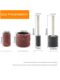 Sand paper ring grinding head electric grinding electric rust removal wheel sand ring Bodhi peeling wood metal grinding polishing tool