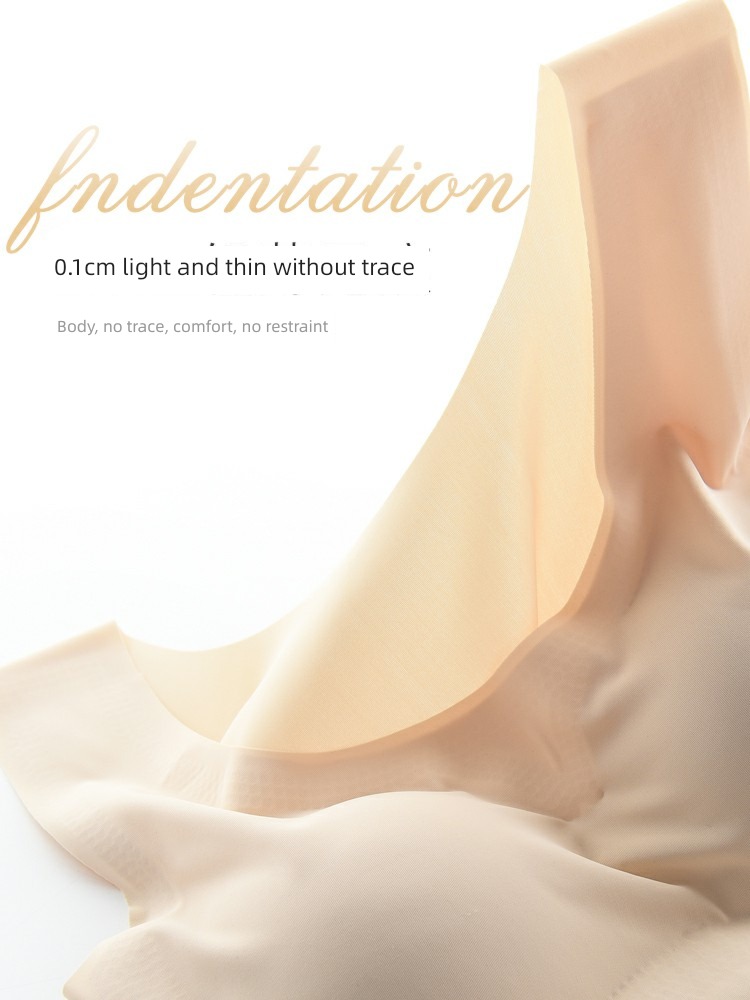 Wireless  Small chest Gather together girl motion Underwear