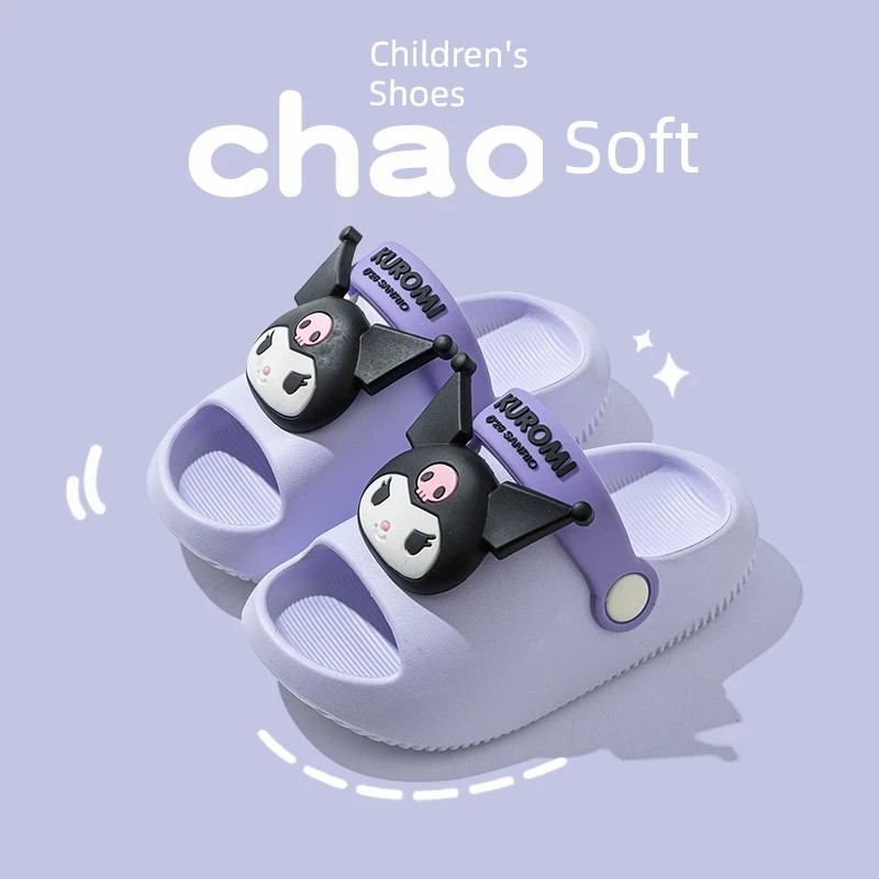 Hello Kitty Girls' Slippers for Children, Summer Indoor Non-Slip Slippers for Toddlers and Young Girls, Suitable for Home and Kindergarten — 1