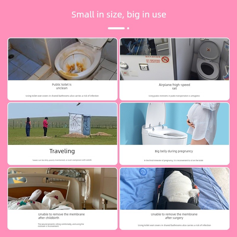 Standing Urination Device for Women, Disposable Urinal for Pregnant Women, Eliminates the Need to Squat, Allows Girls to Urinate While Standing — 2