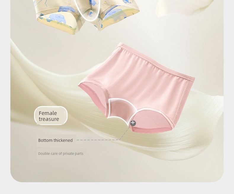 Babycare Girls' Underwear Kidsren's Baby Camellia Type a Underwear Boys' Briefs Boxer Briefs Baby Shorts — 19