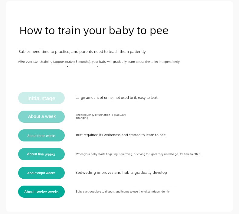 Purcotton Toilet Training Pants Male and Female Baby Kids Diaper Baby Underwear Washable Ring Baby Diapers Handy Gadget — 27