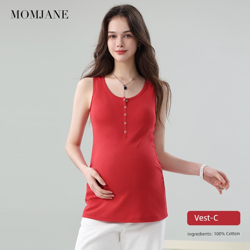All Cotton Dralon Autumn and Winter Special Heattech Intimates Pregnant Women — 4
