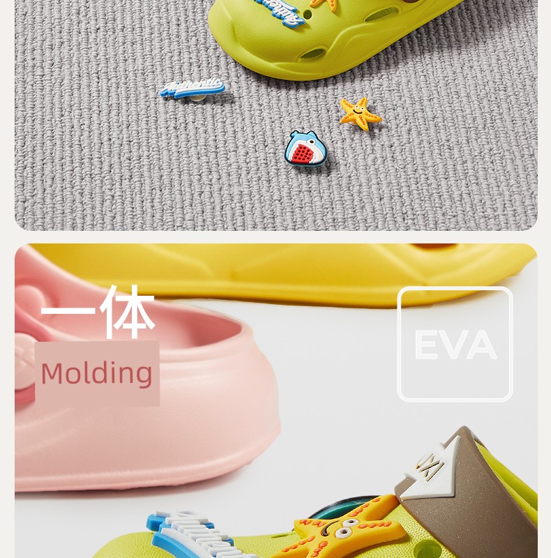 Puxi Finding Nemo Croc Shoes Children's Summer Cute Non-Slip Closed-Toe Slippers Boys Girls Beach Sandals — 9
