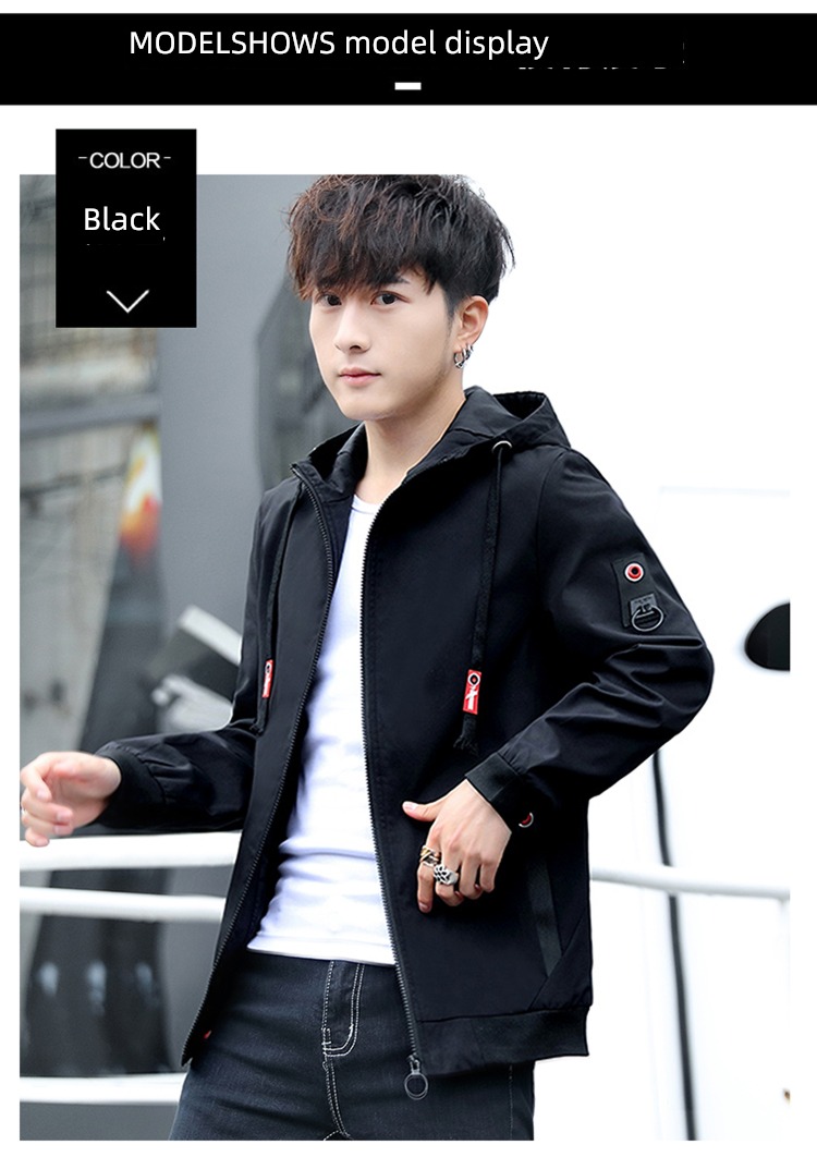 man Autumn and winter Put on your clothes handsome Jacket loose coat