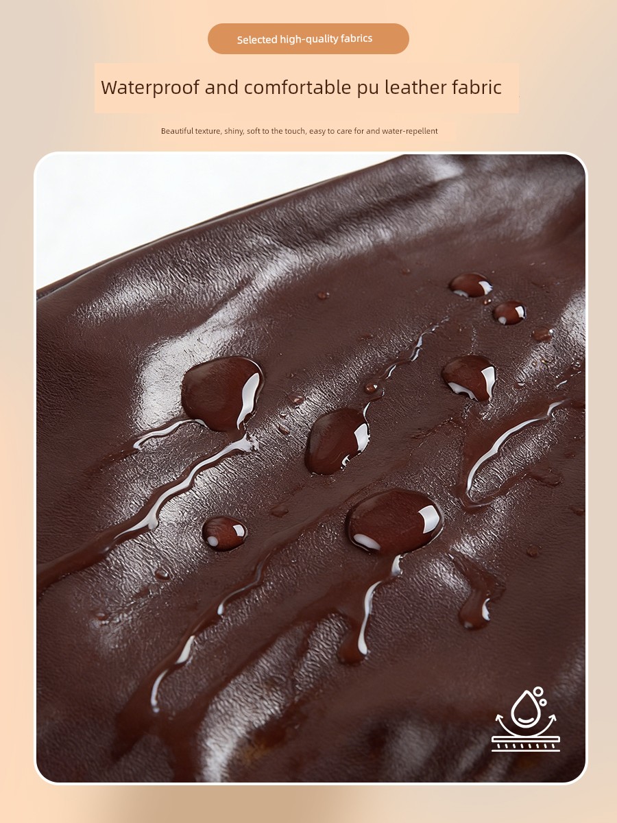 2025 New Waterproof and Oil-Proof Sleeves for Kitchen Cooking and Dishwashing, Special for Adults Working, Stain-Resistant, Long Leather Protective Sleeves for Winter