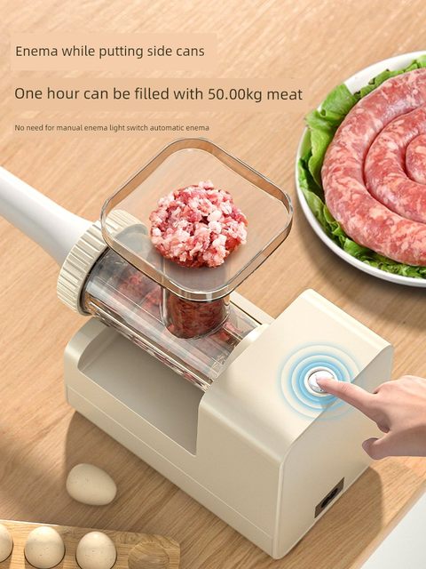 Electric enema enema machine household sausage filling fully automatic canned sausage tool meat sausage casing sausage machine magic tool