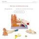 Human ear anatomy model, auditory system, otolaryngology display teaching, large ear model