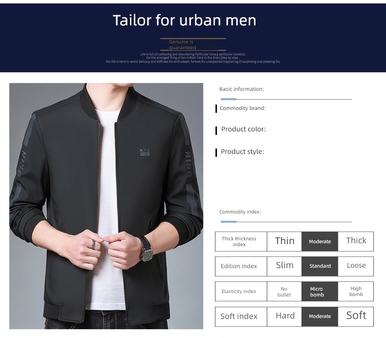 tide Spring and Autumn new pattern mlb  jacket men's wear Jacket