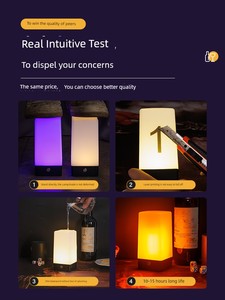 Sea Ball Lighting Led Rechargeable Bar Table Lamp Quiet Bar Desktop Ambience Light Night Market Small Night Lamp Luminou