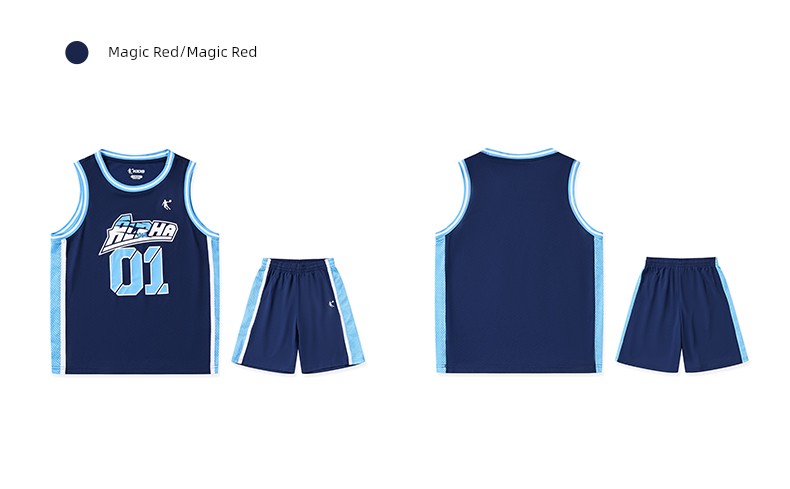 Jordan Basketball Wear Quick-Drying Summer Vest Breathable Children's Clothing — 32