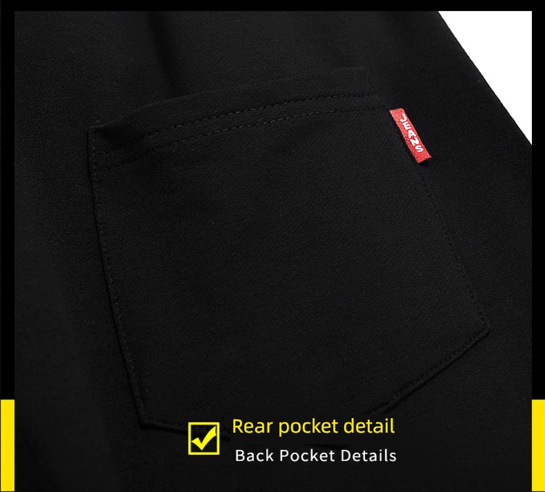 tide the fat Big size easy elastic force Men's trousers