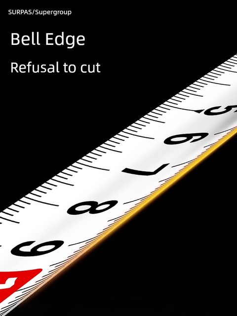 Super Tape Measurement 5 meters household rice ruler measuring steel tape measure mini small stainless steel measuring tool thickened and anti-cut