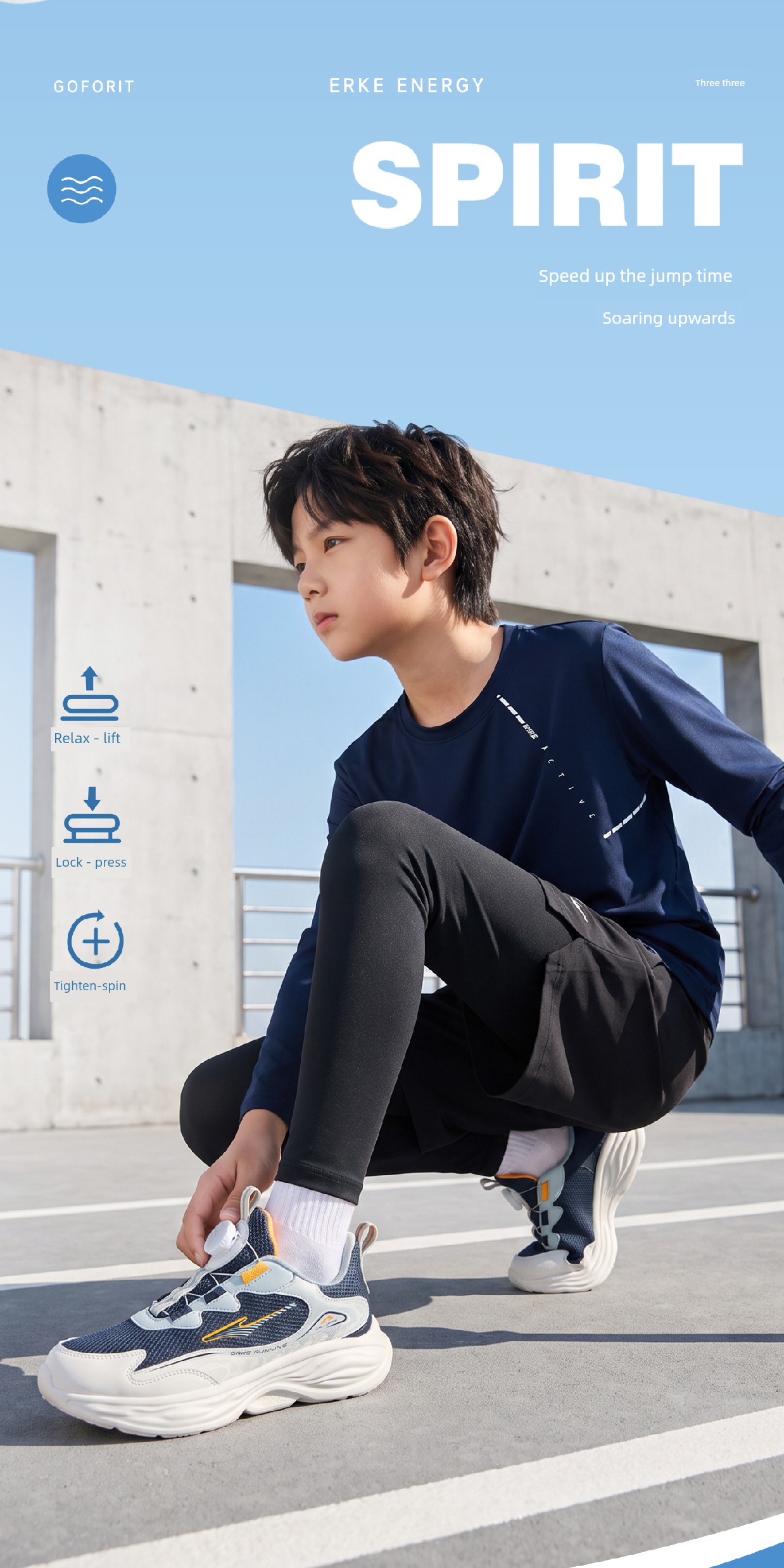 Ling Yue 3 | Hongxing Erke Kidsren's Shoes, Kidsren's Sports Shoes, Autum Mesh Youth Running Shoes, Boys' New Shoes — 6