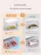 Refrigerator storage box Food grade freshness box Kitchen vegetable dumplings sorting tool special egg storage box for freezing
