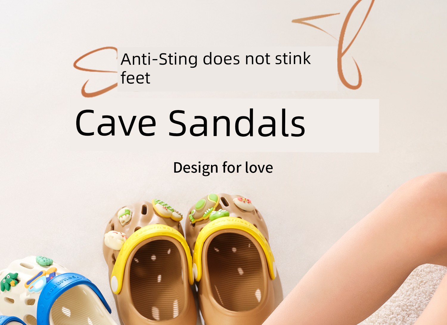 Kechao Kidsren's Clogs Summer Boys' Sandals Indoor Home Bathing Baby Beach Slippers Non-Slip Girls' Slippers — 2