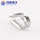 Sumeda 304 stainless steel ring chicken heart ring sheath wire rope triangle ring protective cover triangle ring boast