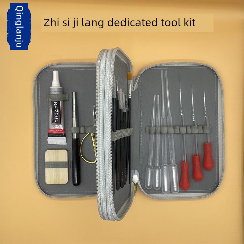 Cloisonné Enamel Painting Making Tool Kit, Gold Wire Sand Painting DIY Intangible Cultural Heritage Handicraft Purchase Team Building Material Kit