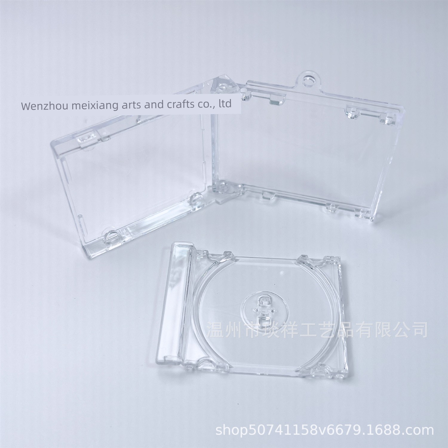 Acrylic Blank Cd Case Keychain Custom Nfc Celebrity Fan Support Merchandise Mini Cd Album Small Pendant
