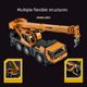 Simulated alloy crane model Huina 1 50 crane engineering vehicle model sliding children's toy gift ornaments