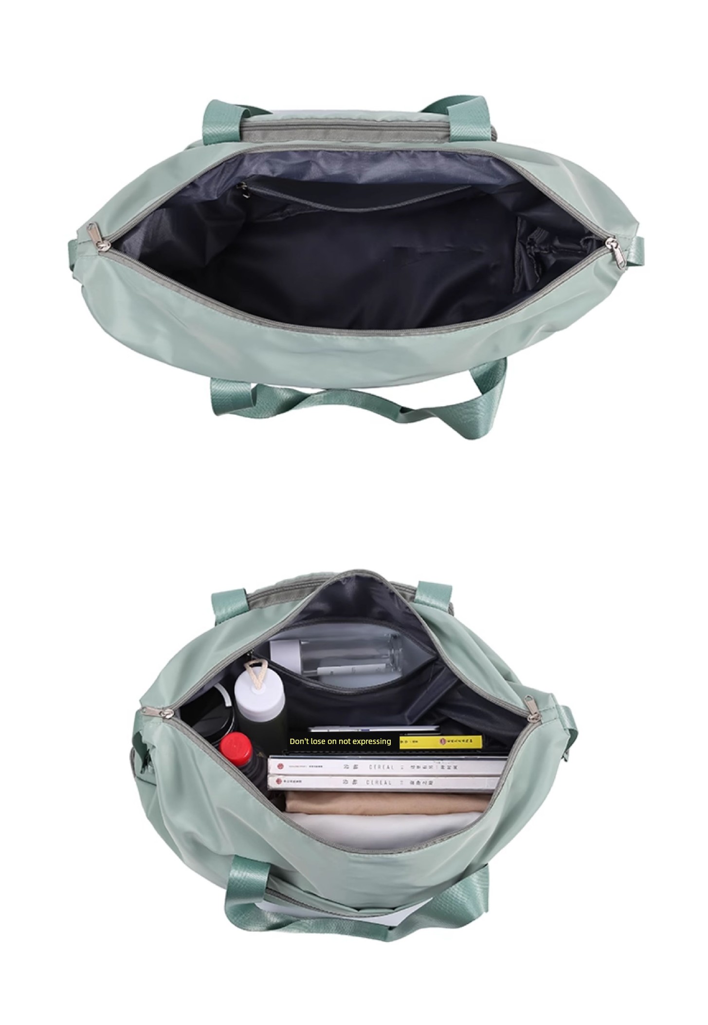 Maternity Special for Maternity Cosmetics Bag Large Capacity Lightweight Short Distance Folding Travel Bag Satchel Luggage Bag for Children — 10