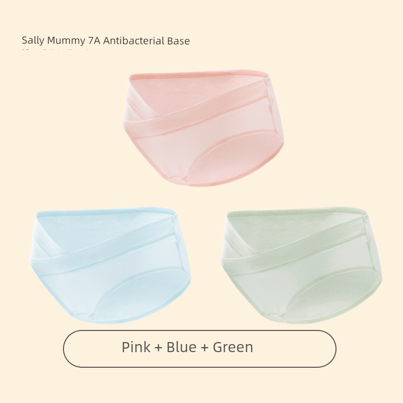 Sally Mommy Pregnant Women's Underpants Exclusive for Pregnancy Cotton Mid-Late Ladies Low Waist Early Pure Cotton Fall and Winter Class A — 7