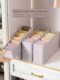 Drawer storage partition board socks and panties storage box household underwear sorting box wardrobe layering artifact Z
