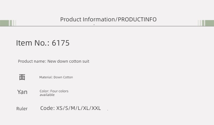 Bread clothes winter thickening down Versatile have cash less than that is registered in the accounts Cotton