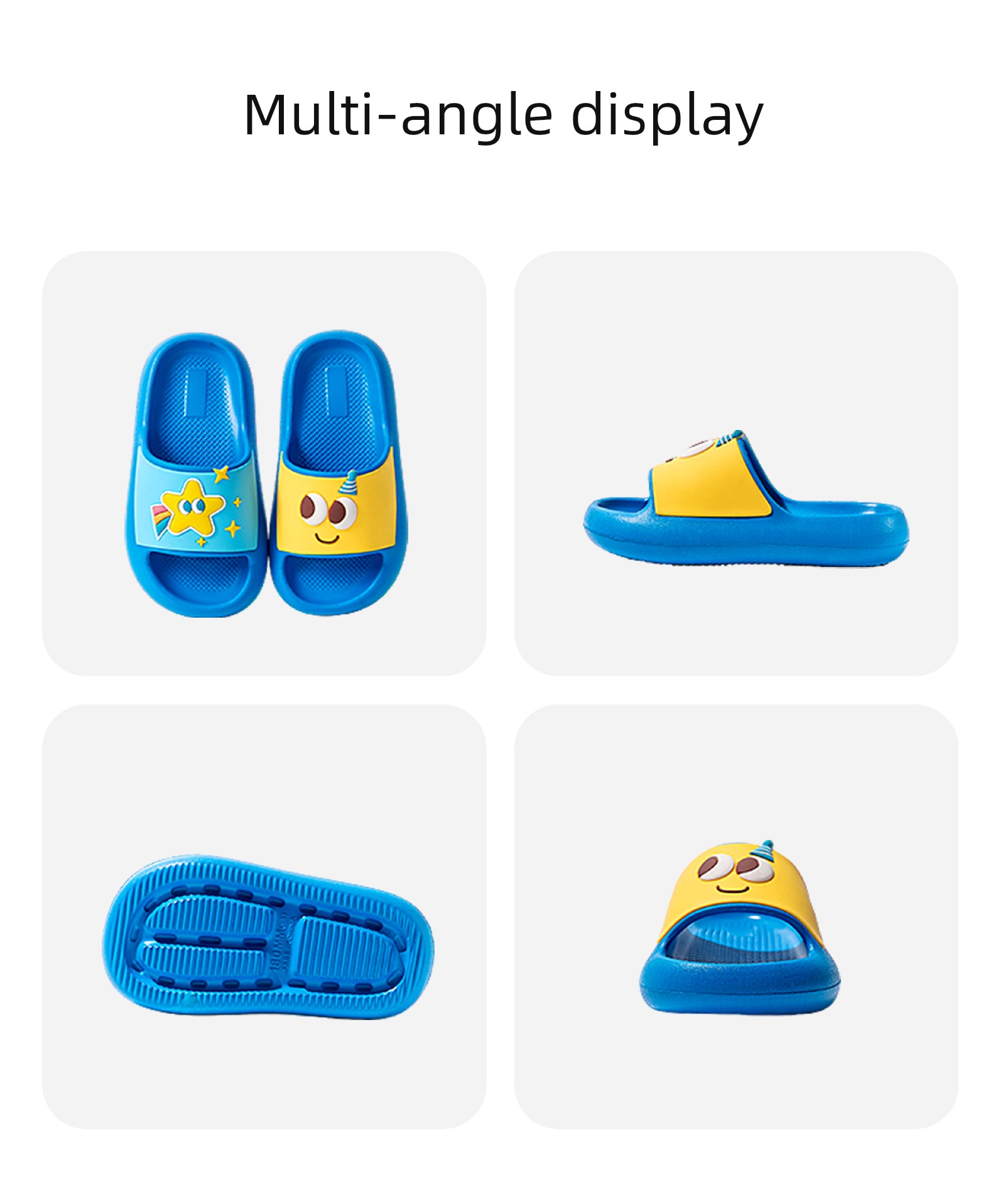 Children's Slippers for Girls and Boys, Summer Indoor Home Bathroom Non-Slip Slippers for Kids — 13