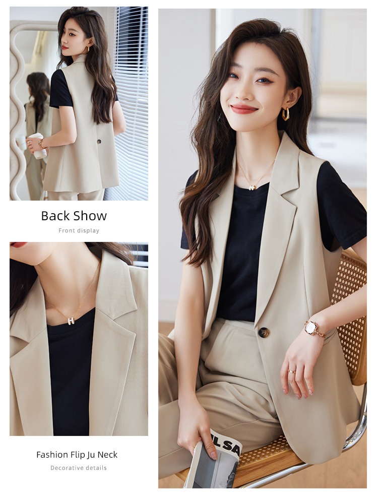 black little chap Sleeveless waistcoat occupation suit Vest