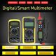DT9205A smart multimeter digital high-precision maintenance electrician automatic portable universal meter small mini