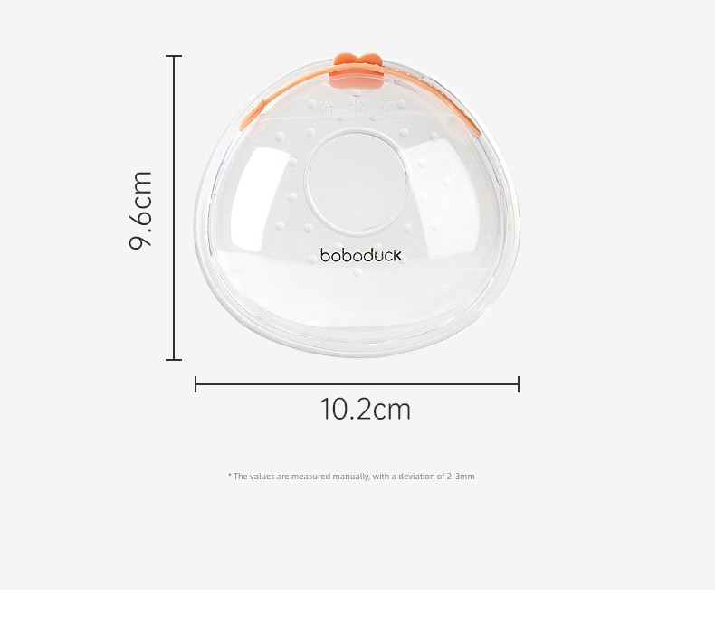 Boboduck Big Mouth Duck Drain Connector Milk Handy Gadget Silicone Squeeze Milk Hands-Free Wearable Breast Milk Collector — 20