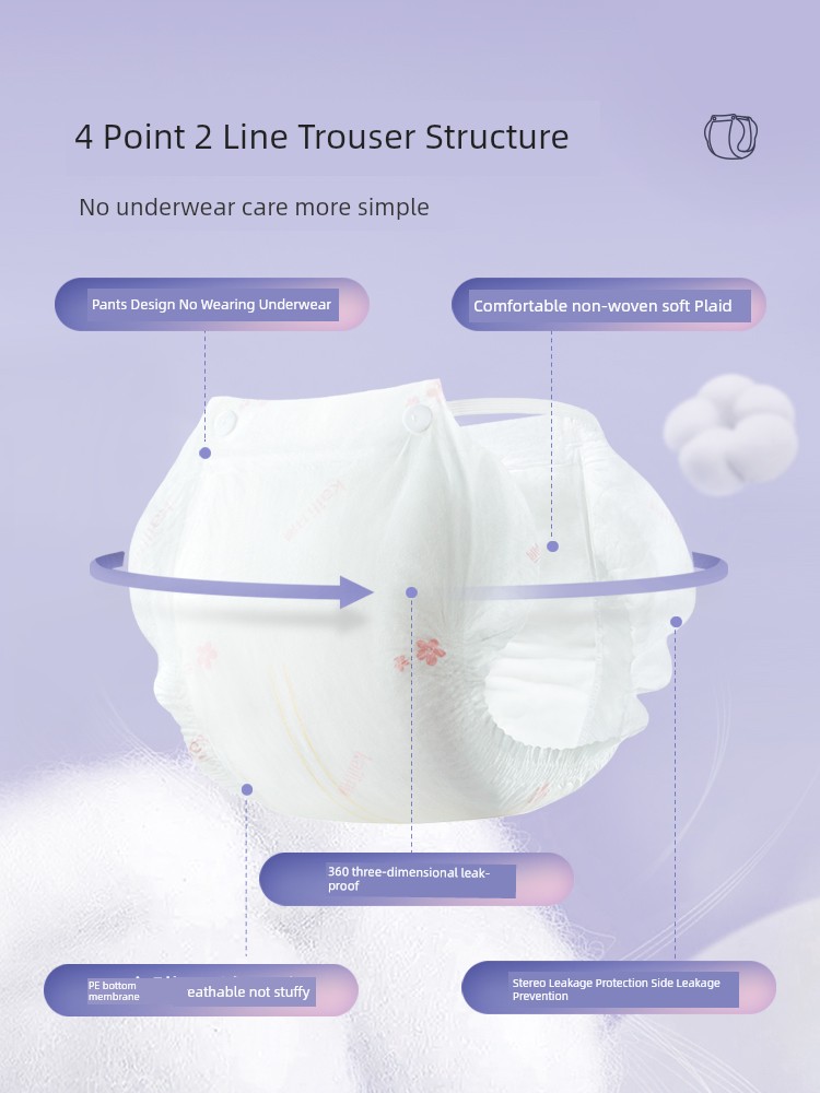 Kaili Metering Type Lochia plus Size Sanitary Napkin — 2